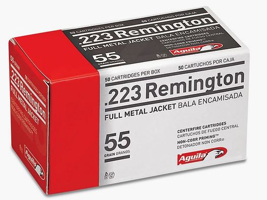 Aquila Kal. 223Rem. FMJ 55gr. 50 pezzi