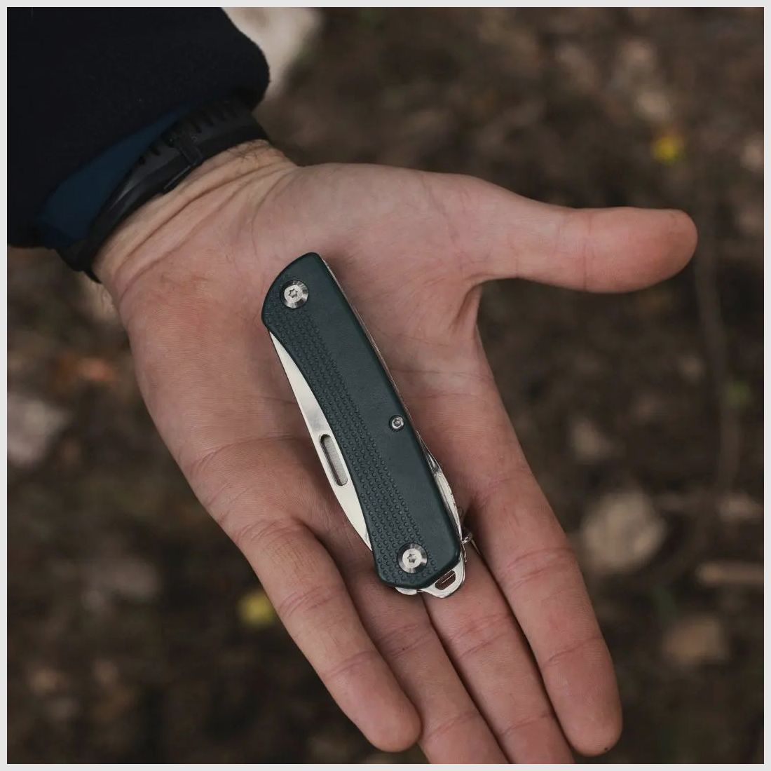 PUMA TEC pocket-tool, green