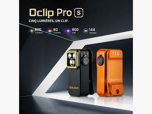 Olight Oclip Pro S 600 Lumen