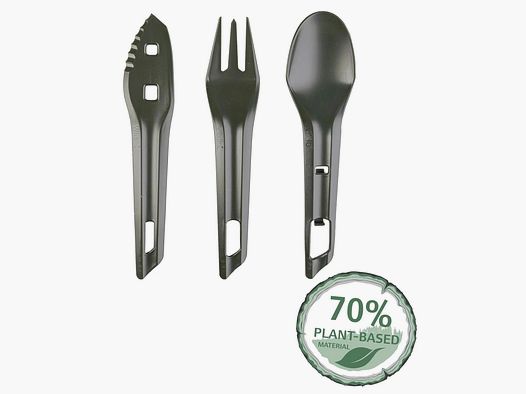 Wildo Wildo Set di Posate The OCYS Outdoor Cutlery Set oliva