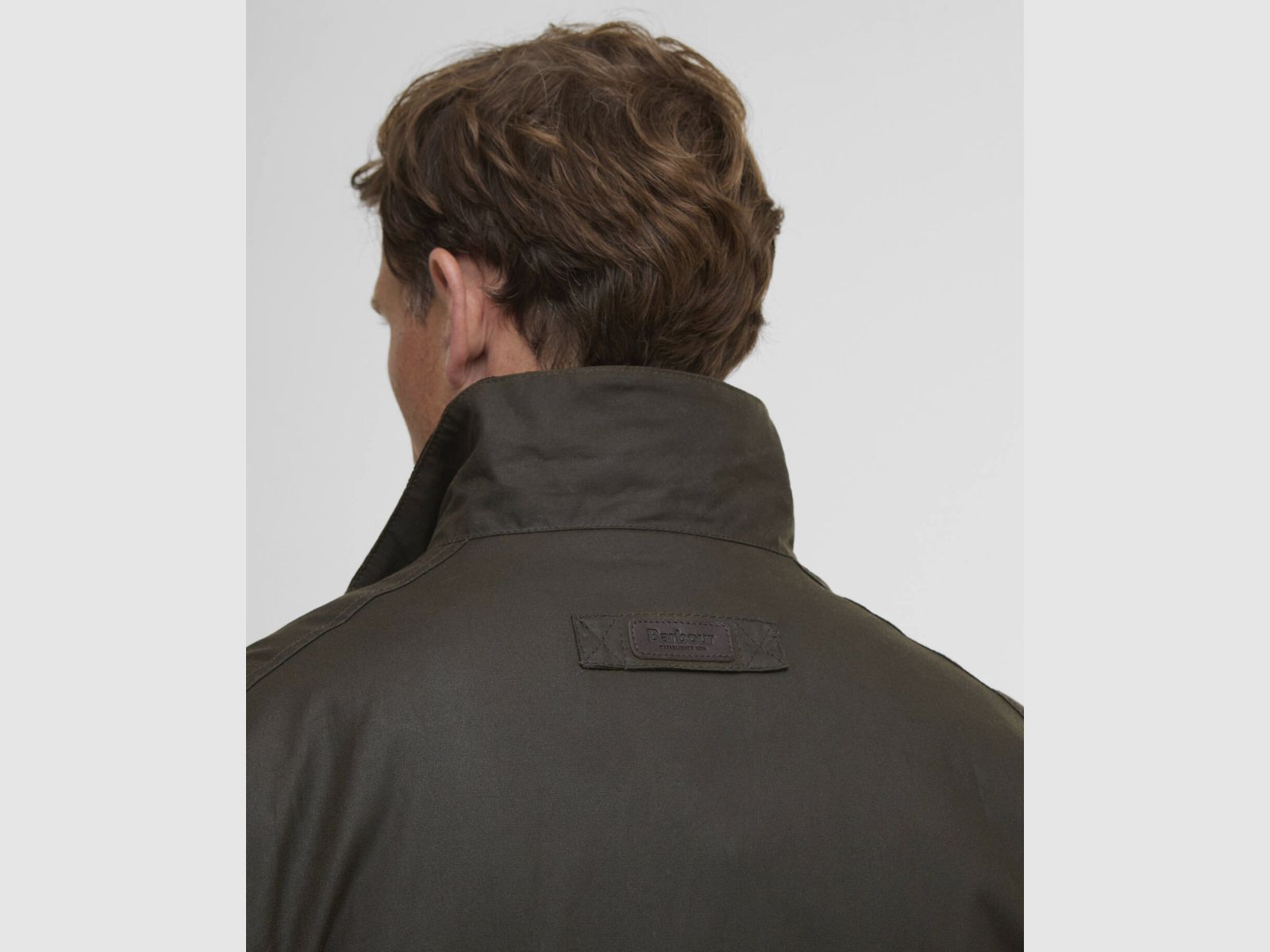 BARBOUR Wachsjacke Sander Olive