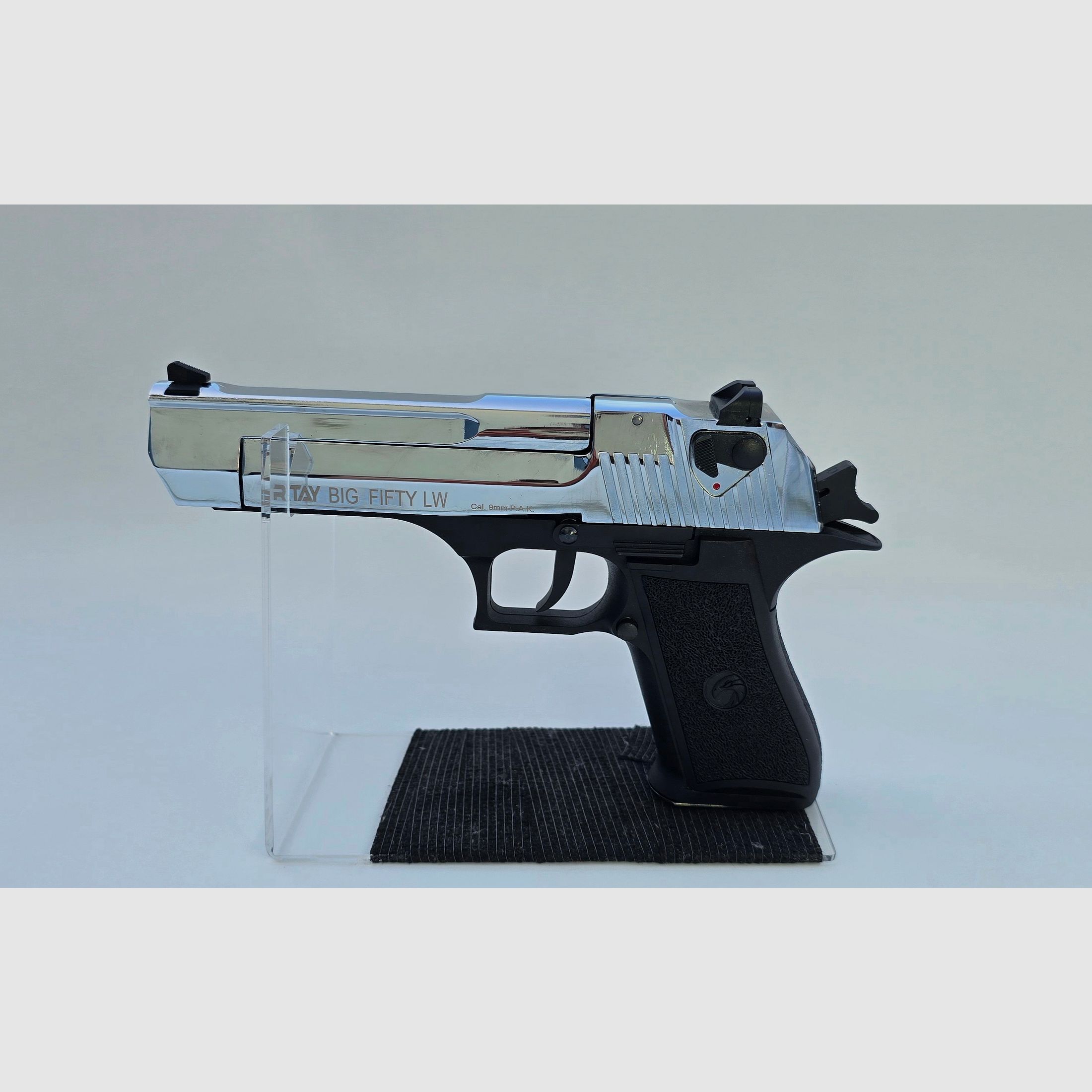 Retay Big Fifty LW, uitvoering: hoogglans chroomafwerking