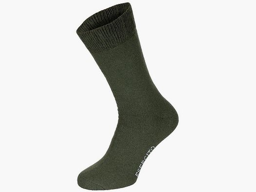Socken / Strümpfe "Esercito" 3er Pack (39-42) Oliv halblang