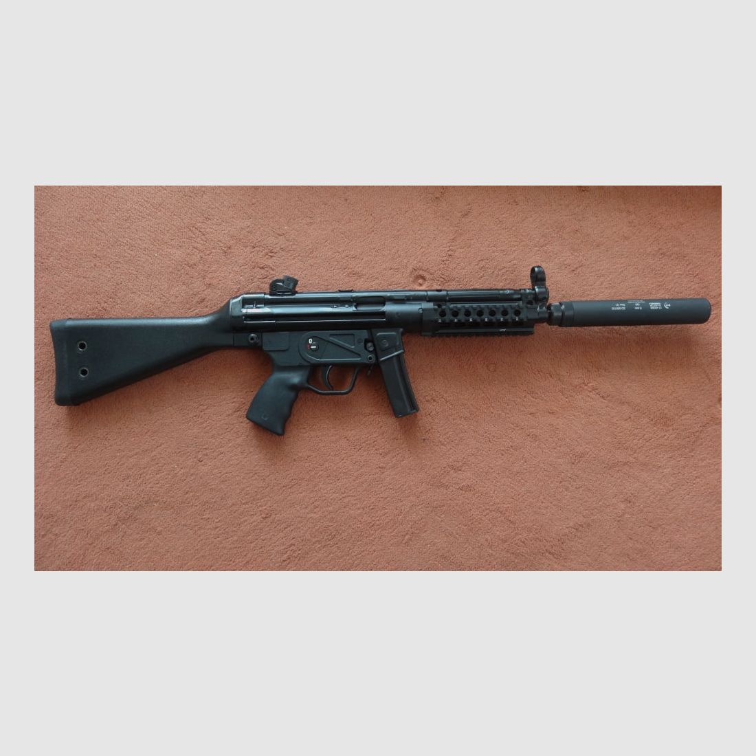 MKEU SL-Büchse-MKE T94 Cal. 9x19mm incl. B&T QD SMG/PDW Schalldämpfer, Kal. 9 x 19 mm