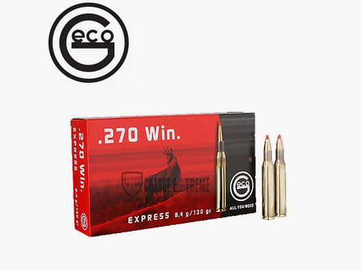 20 nabojów GECO kal. 270 WIN 130gr EXPRESS