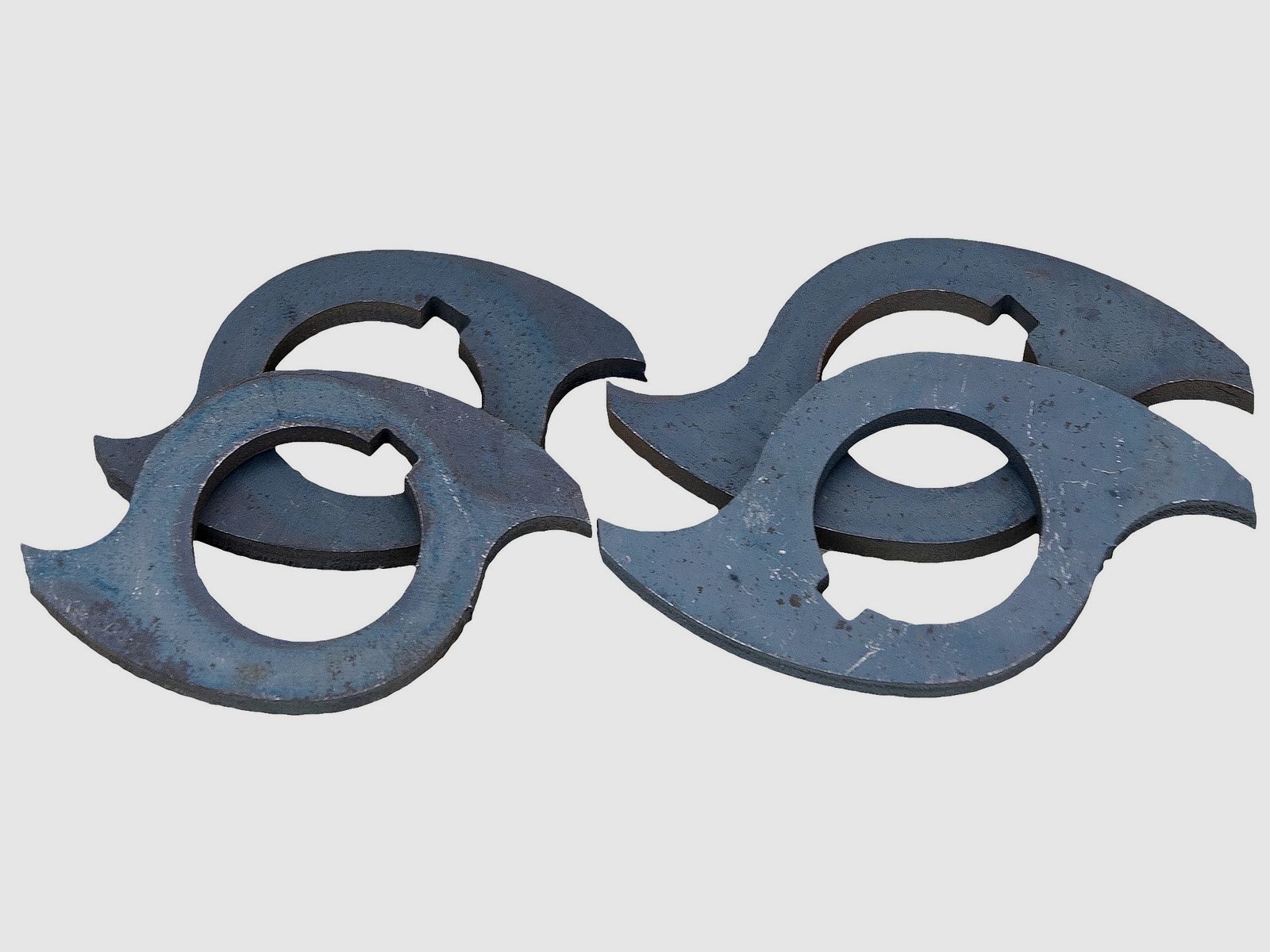 Juego de cuchillos de repuesto Eder para fresadoras de escarabajos de corteza