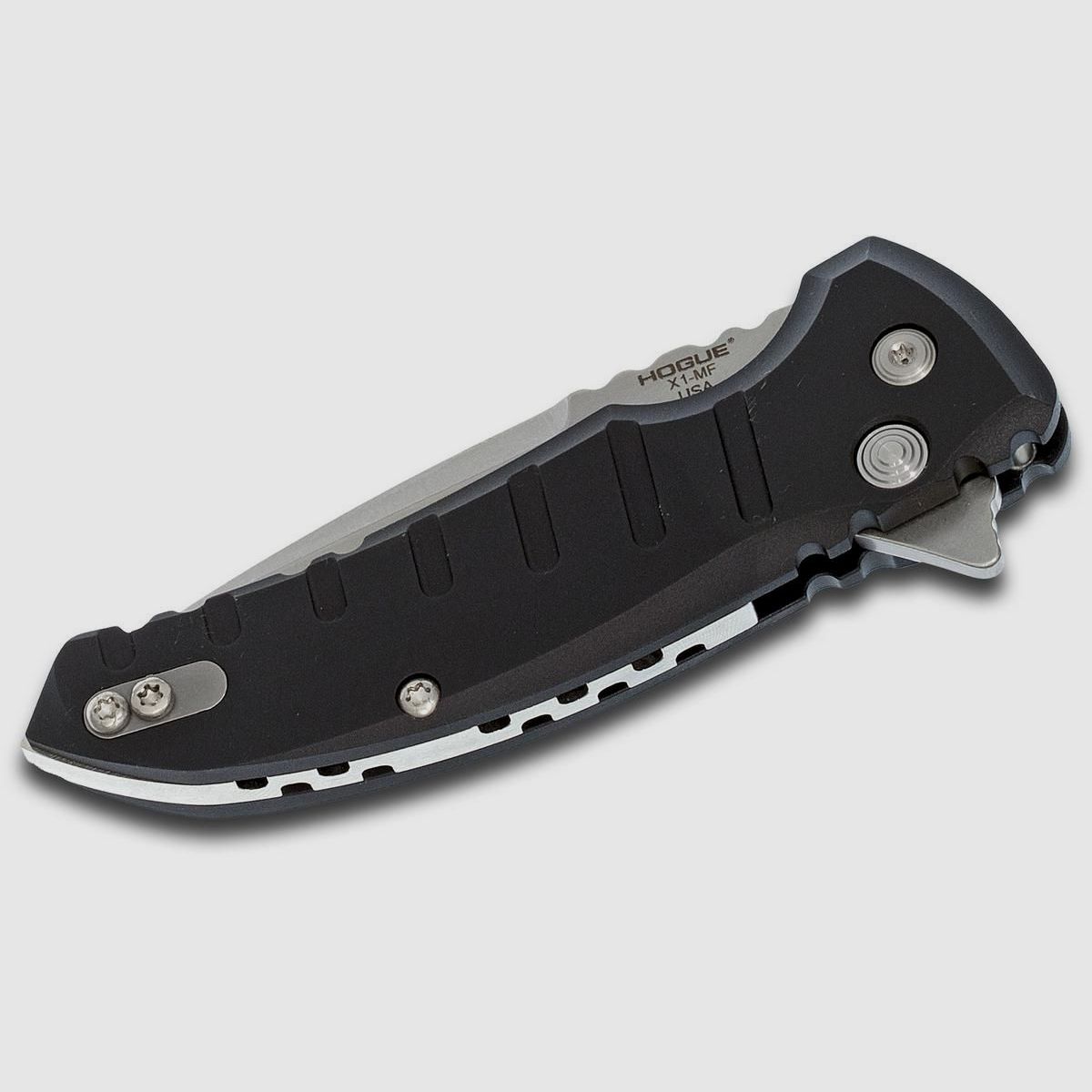Hogue X1 Microflip cuchillo de bolsillo negro, imagen 8 de 8