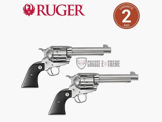 Revolver RUGER New Vaquero Sass Inox calibre 45 Colt