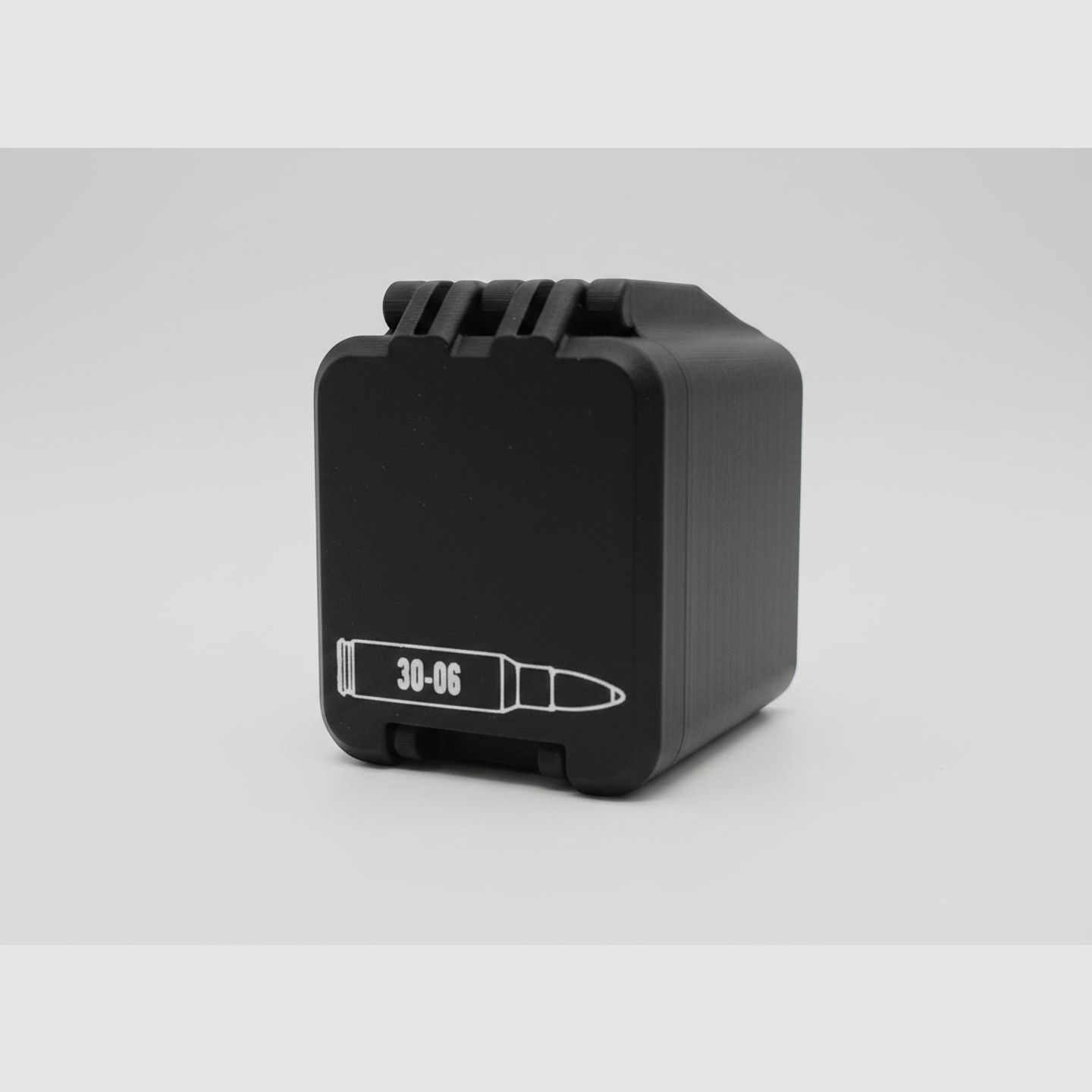 Filamelt ammunition box / 30-06 Springfield / 'folding / locking lid' / cartridge box, ammo box
