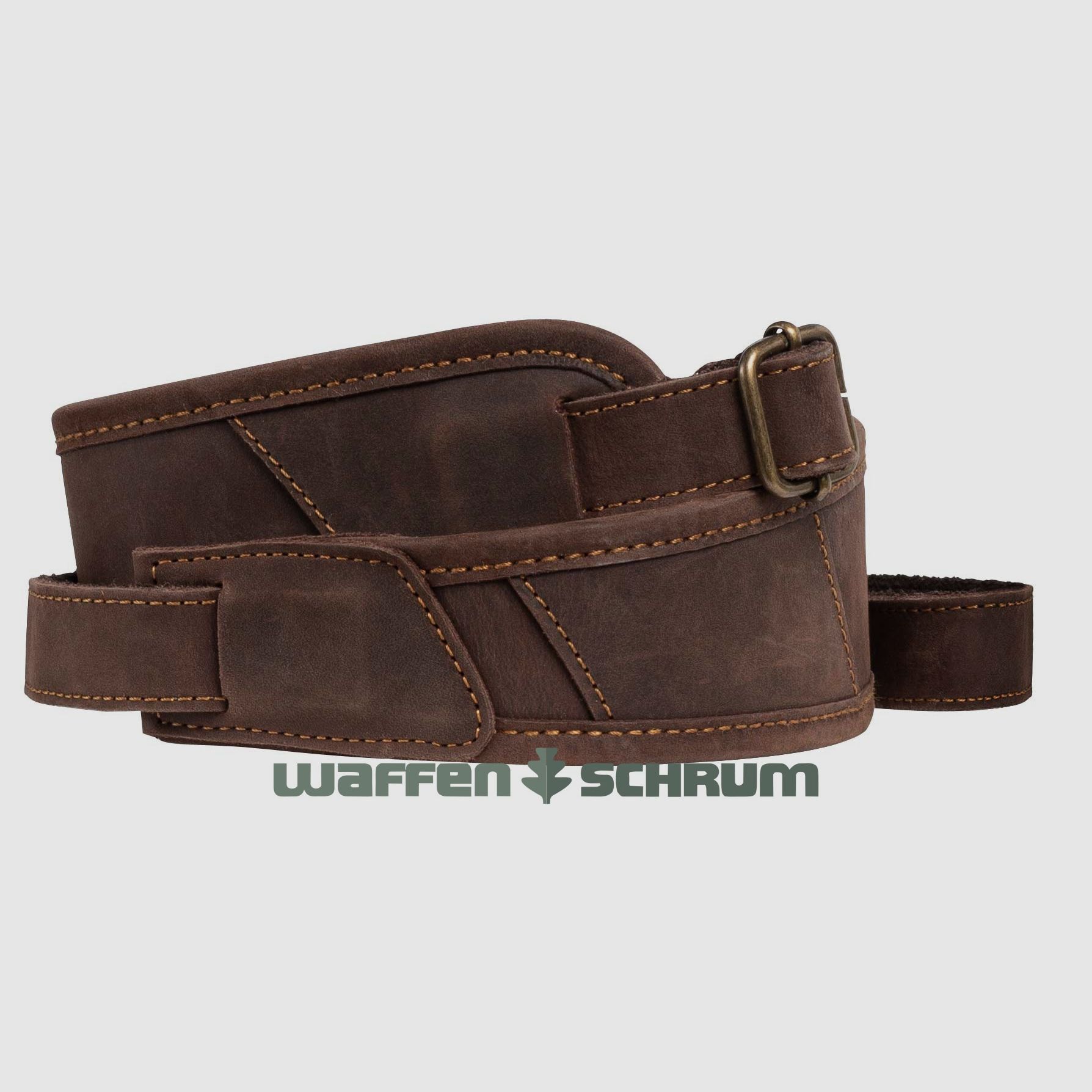 Sauer Gewehrriemen Leder Braun
