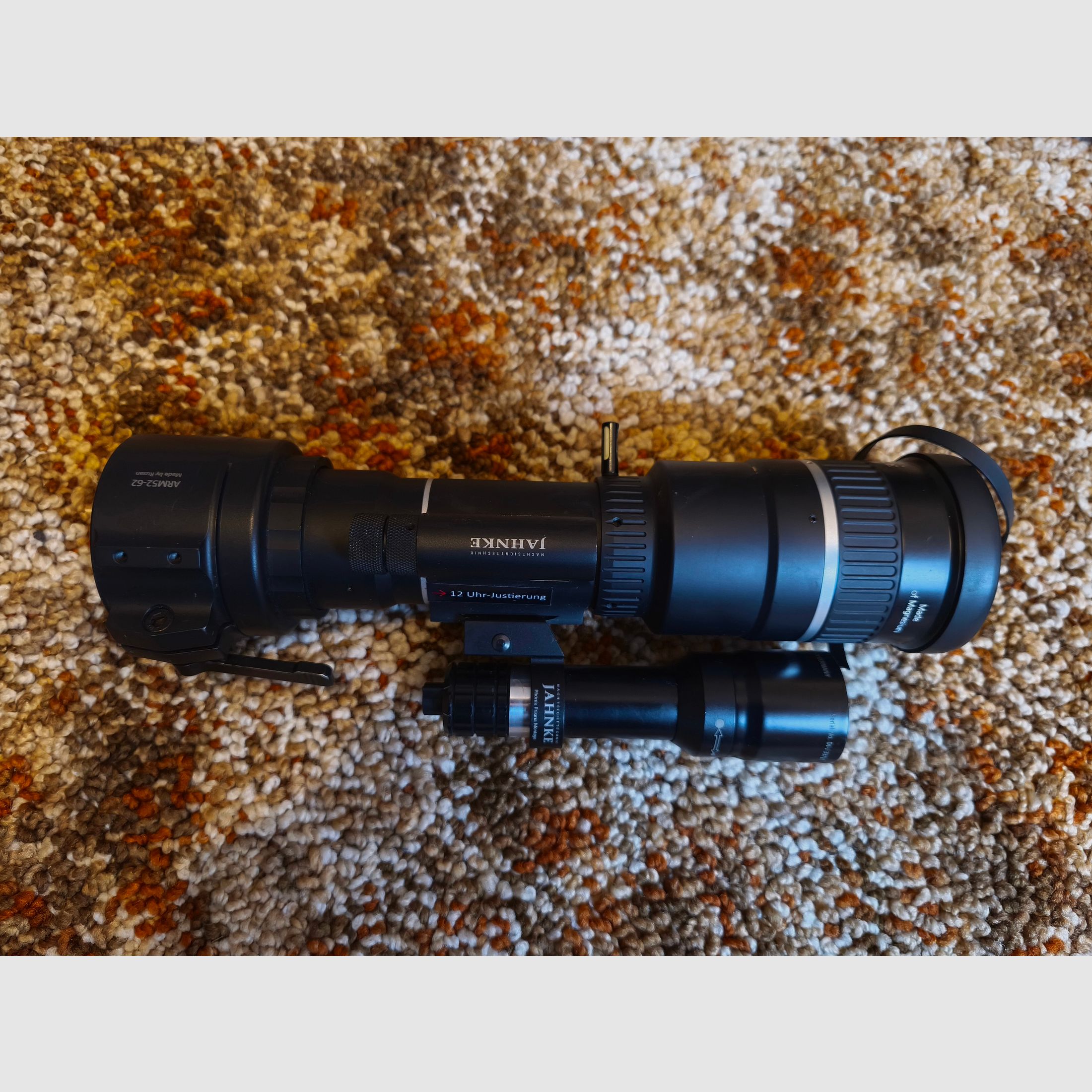 Jahnke DJ-8 NSV 1x56, LK 2, 1. clasificación con Phönix Focus y 2 adaptadores Rusan