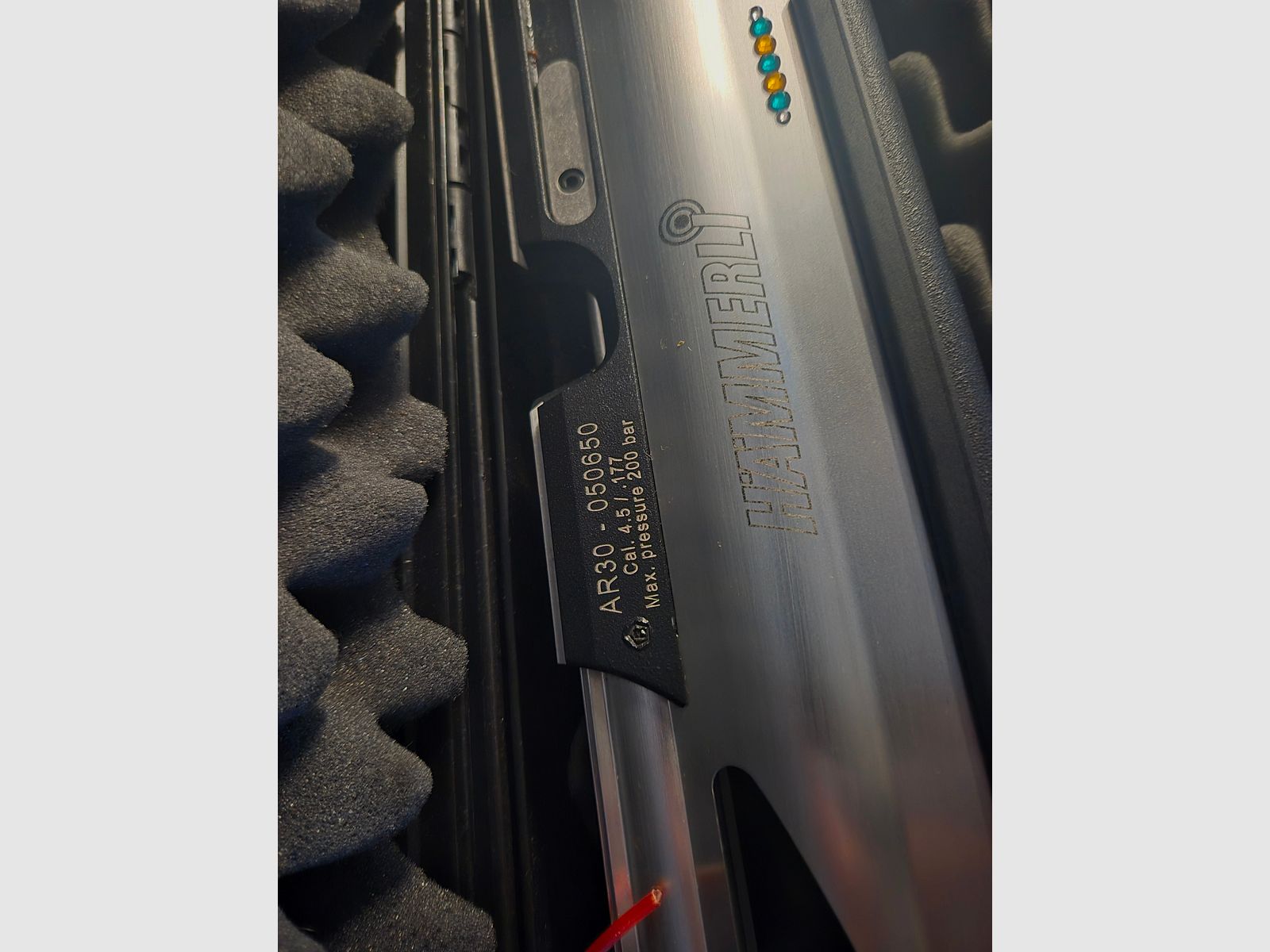 Carabine à air AR30 hämmerli avec cartouche jusqu'en 2035