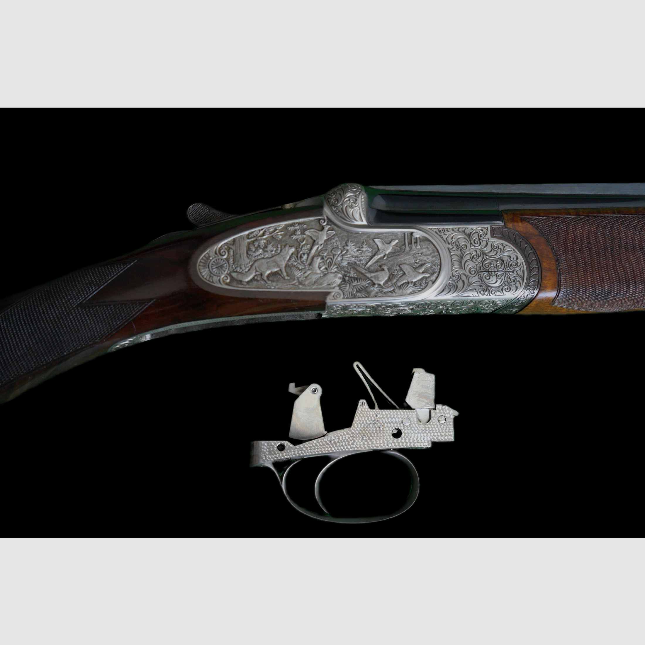 Exklusive Gamba "Super Jagd Mod. 67" – Konrad Wirnhier Sondermodell – Kaliber 12/70