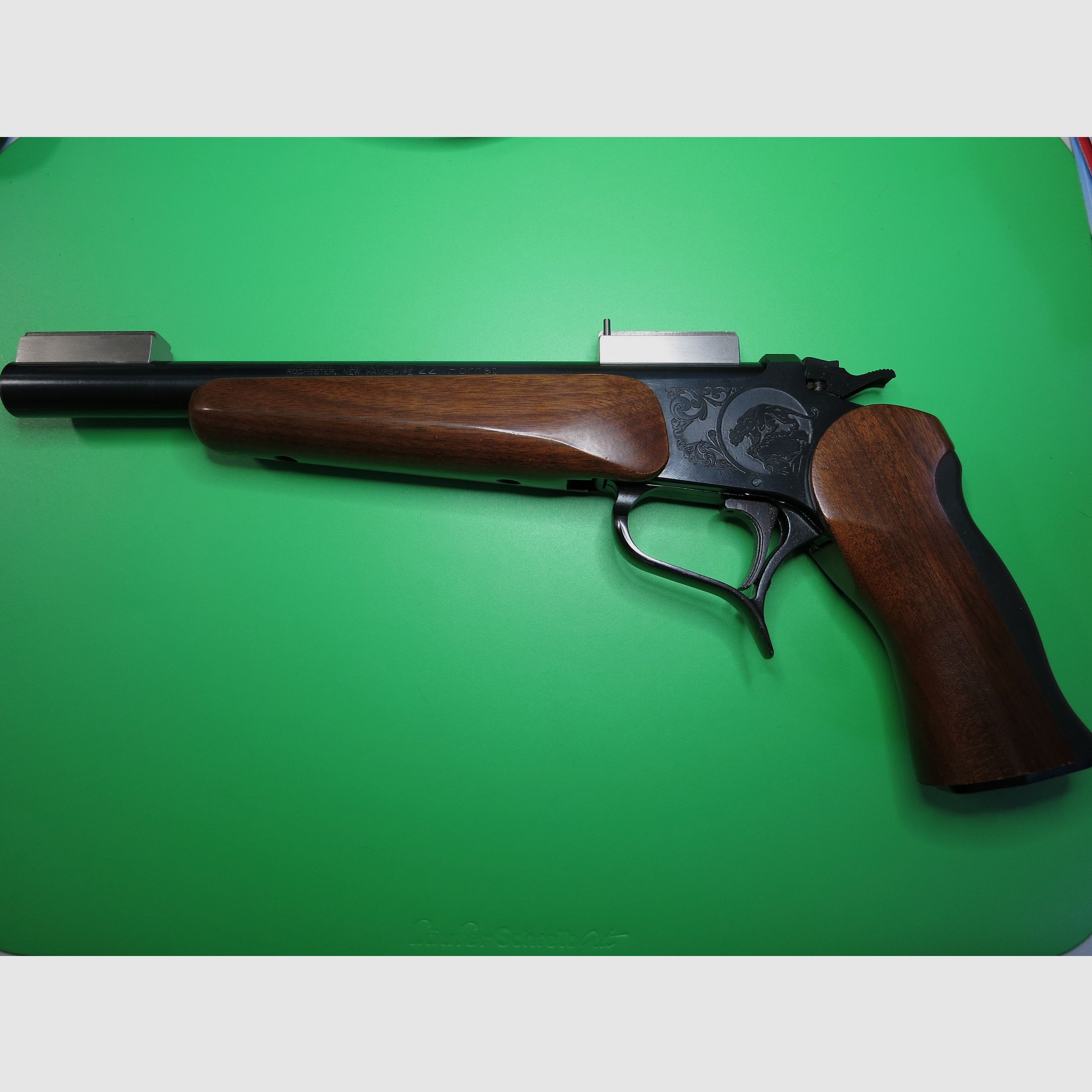 Einzelladerpistole Thompson-Center Contender G2, Kal. .22 Hornet, 2. Generation     #72+73