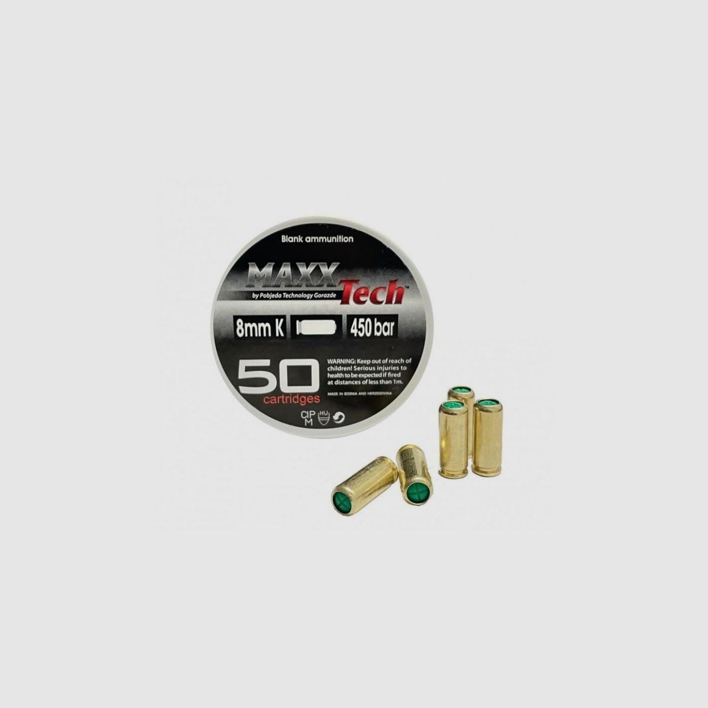 Cartucce a salve MAXXTech 8 mm