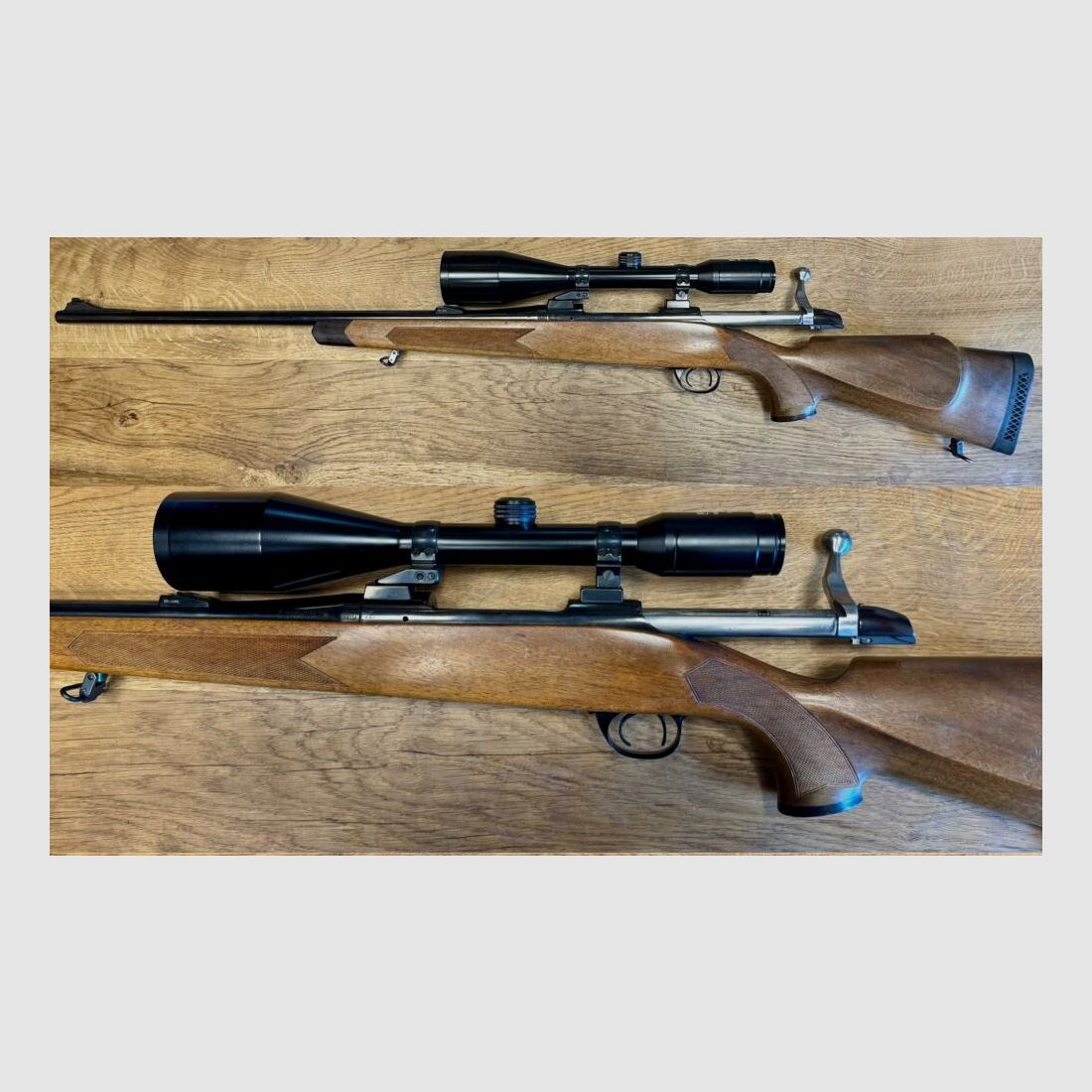 Rifle repetidor BSA con mira Kahles