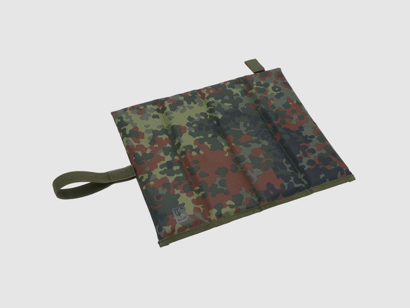 Sitzmatte - gefaltet - BW Flecktarn - 31 cm x 9 cm x 6 cm