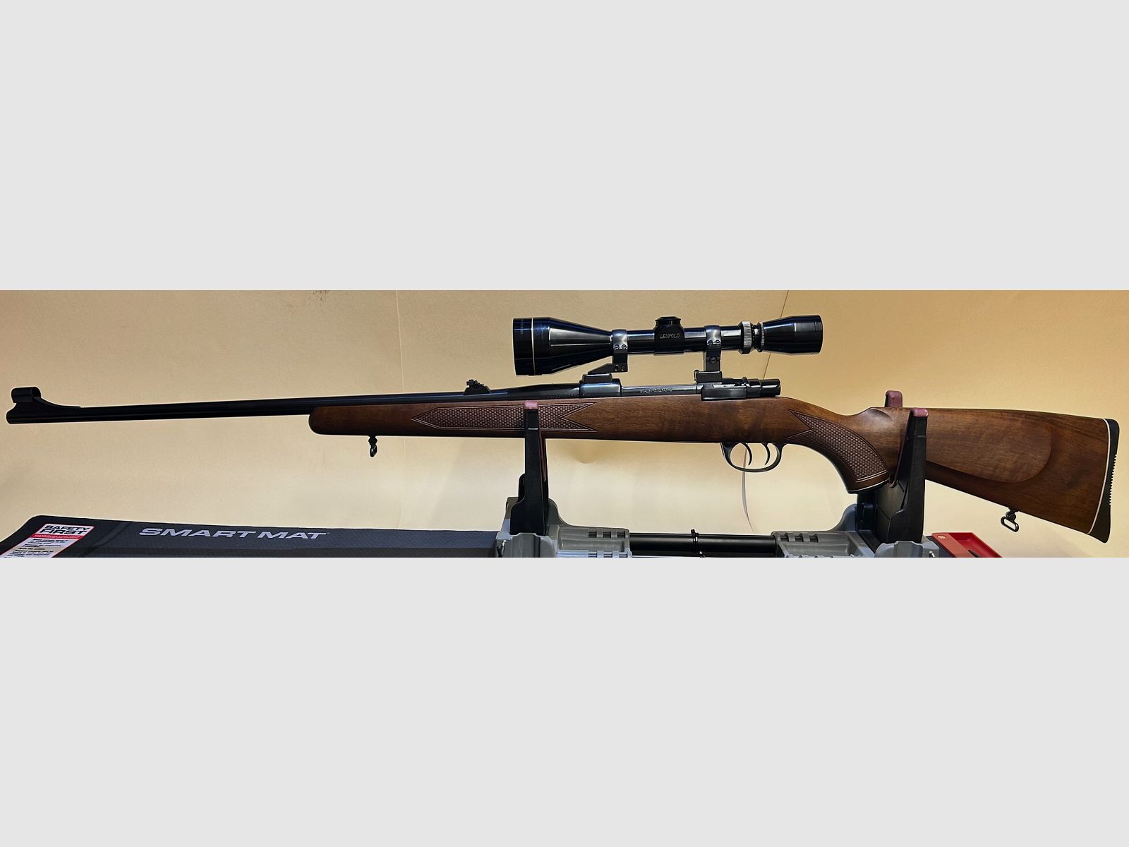 Suhler Jagdhütte Kettner 98er - Leupold - EAW swivel mount
