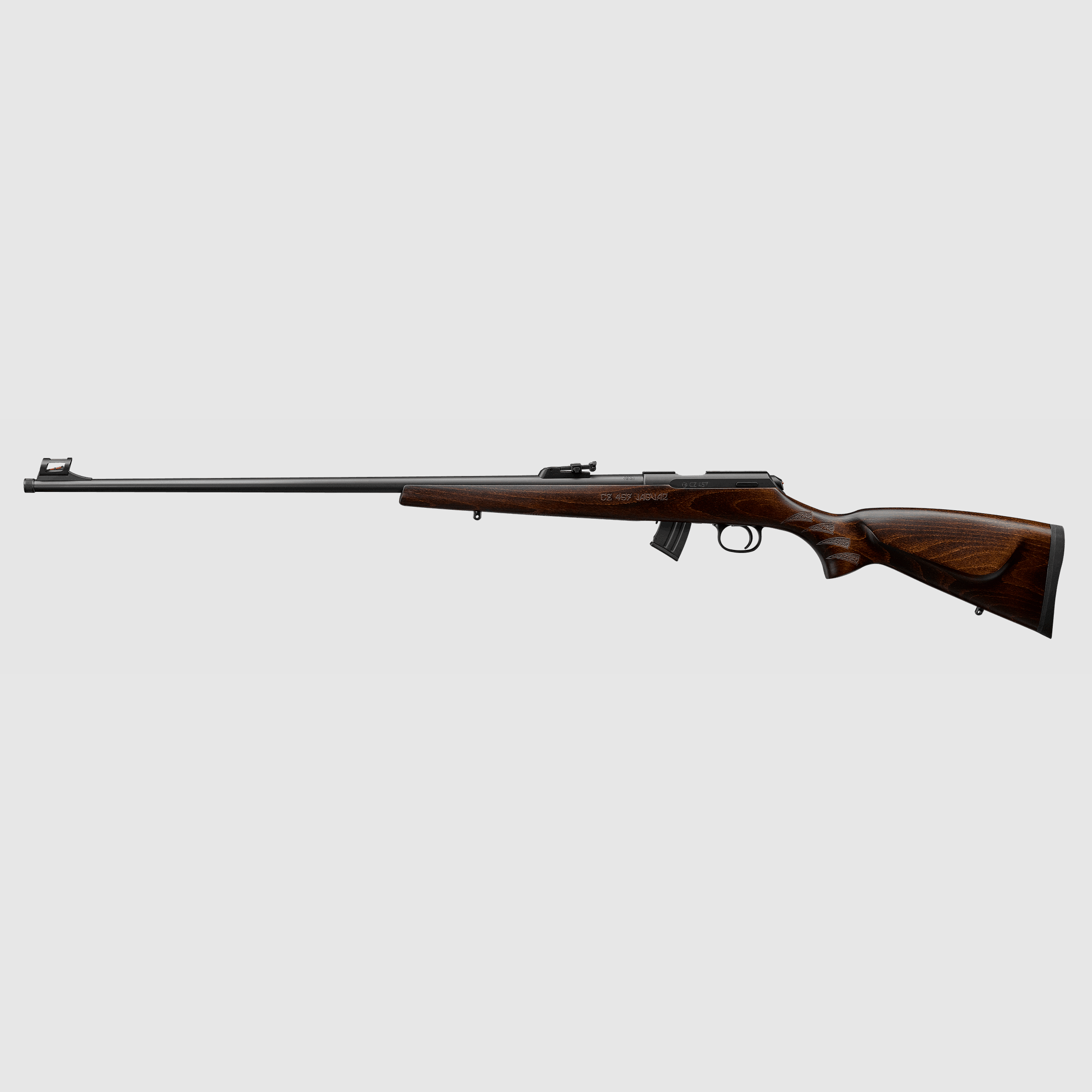 CZ 457 Jaguar XII .22lr. Lunghezza canna 726mm/28″ – canna filettata 1/2×20, immagine 3 di 3