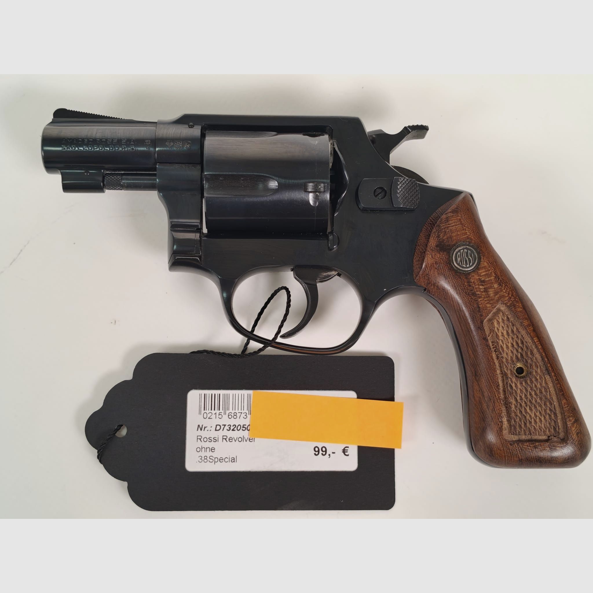 Rossi compact revolver .38 Special – 5-shot – like new
