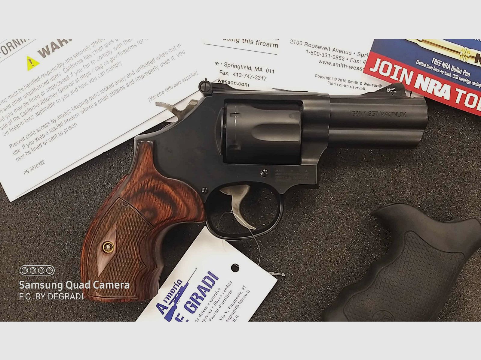 SMITH & WESSON 19 CARRY COMP 357 MAG., image 4 sur 6