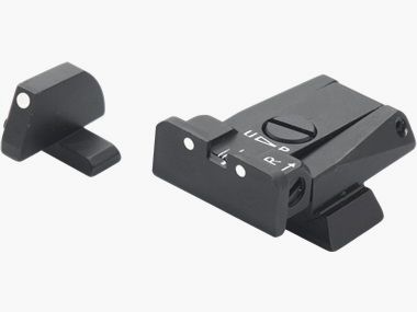 LPA Sights mirino per H&K USP HK USP| regolabile| acciaio| nero