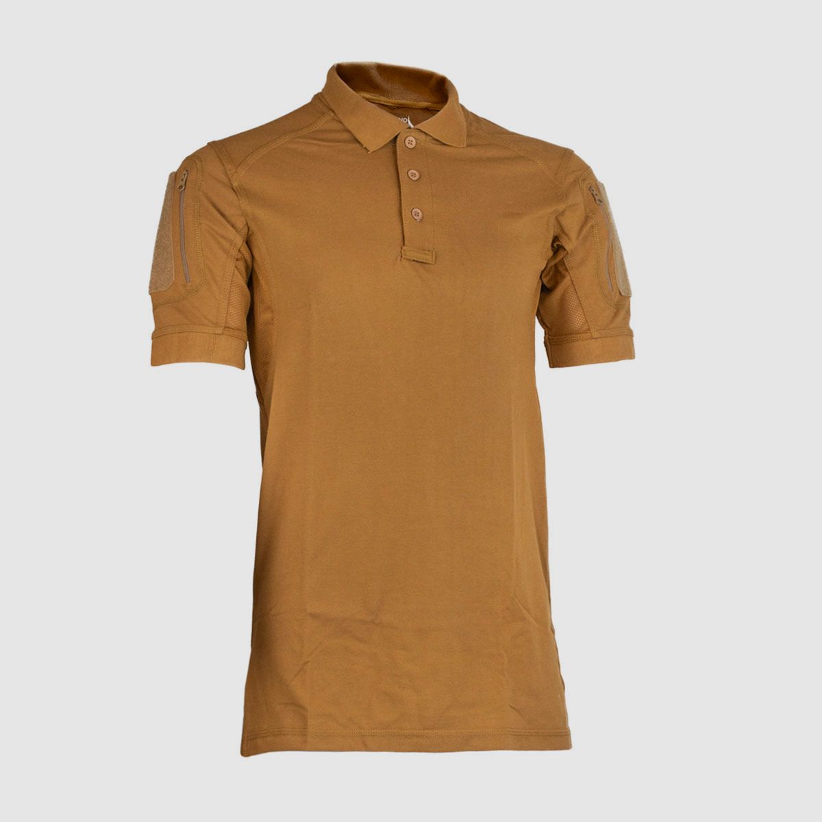 OPENLAND TACTICAL NERG – OPERATOR POLO IN PIQUE FABRIC COYOTE TAN, image 1 of 5