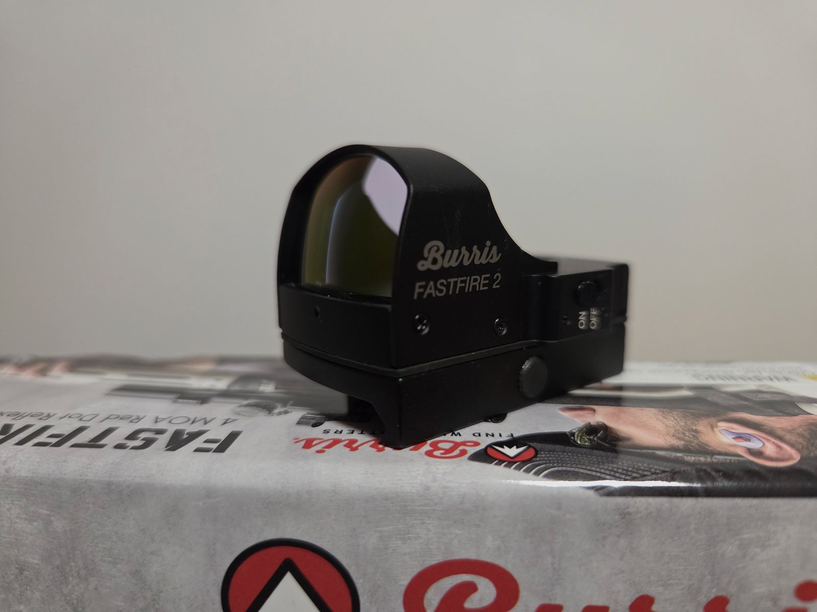 Burris Fast Fire II 2 red dot sight brightness sensor Picatinny