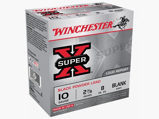 Winchester Super-X blank cartridge .10/73 GR 25 cartridges