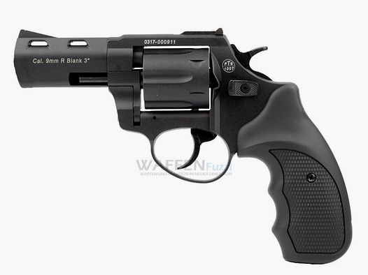 Zoraki R2 blank firing weapon black 3 inches caliber 9mm revolver K.
