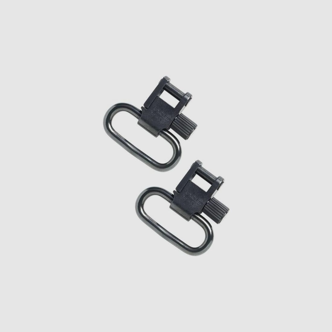 UNCLE MIKE'S Riemenbügel abnehmbar 'QD' -3,5mm Bohrung 2 Stk  für Riemen bis 2,5cm
