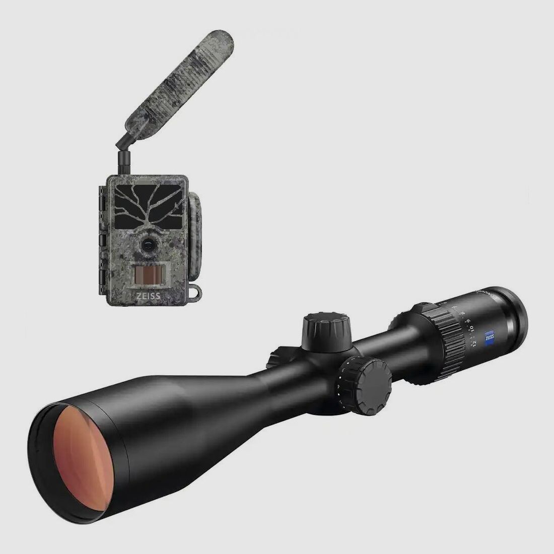 Zeiss Conquest V4 3-12x56, ohne Schiene, inkl. Zeiss Secacam 1