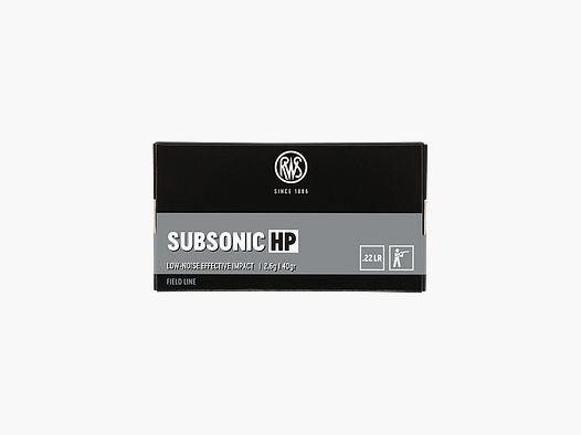22 LR RWS Subsonic HP
