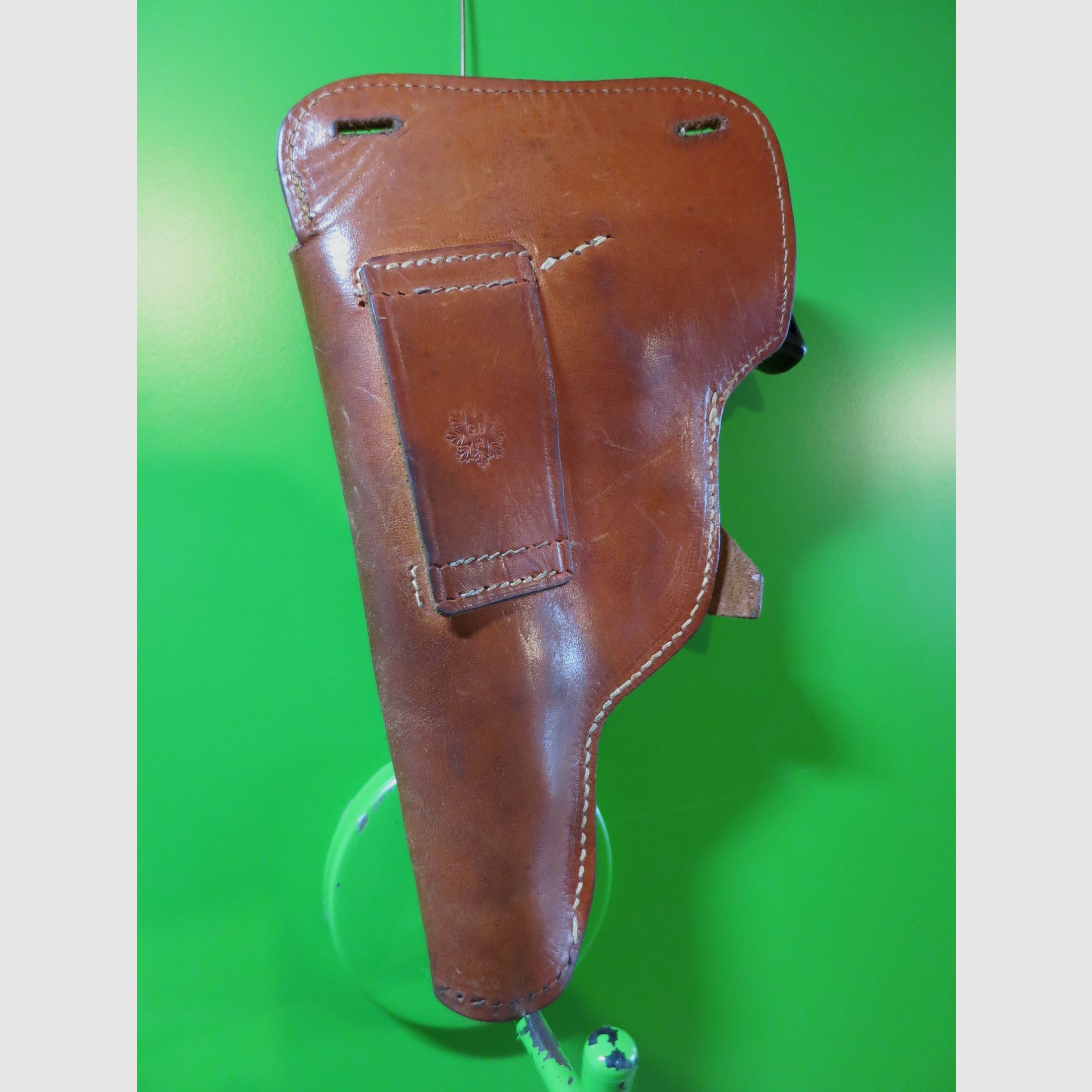 Belt holster DBGM holster, G.D.H, for pocket pistols like Walther PP-