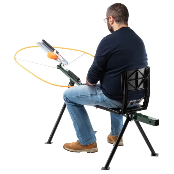 Wurfscheibenwerfer Ball Trap mit Sitz, Bild 15 von 18