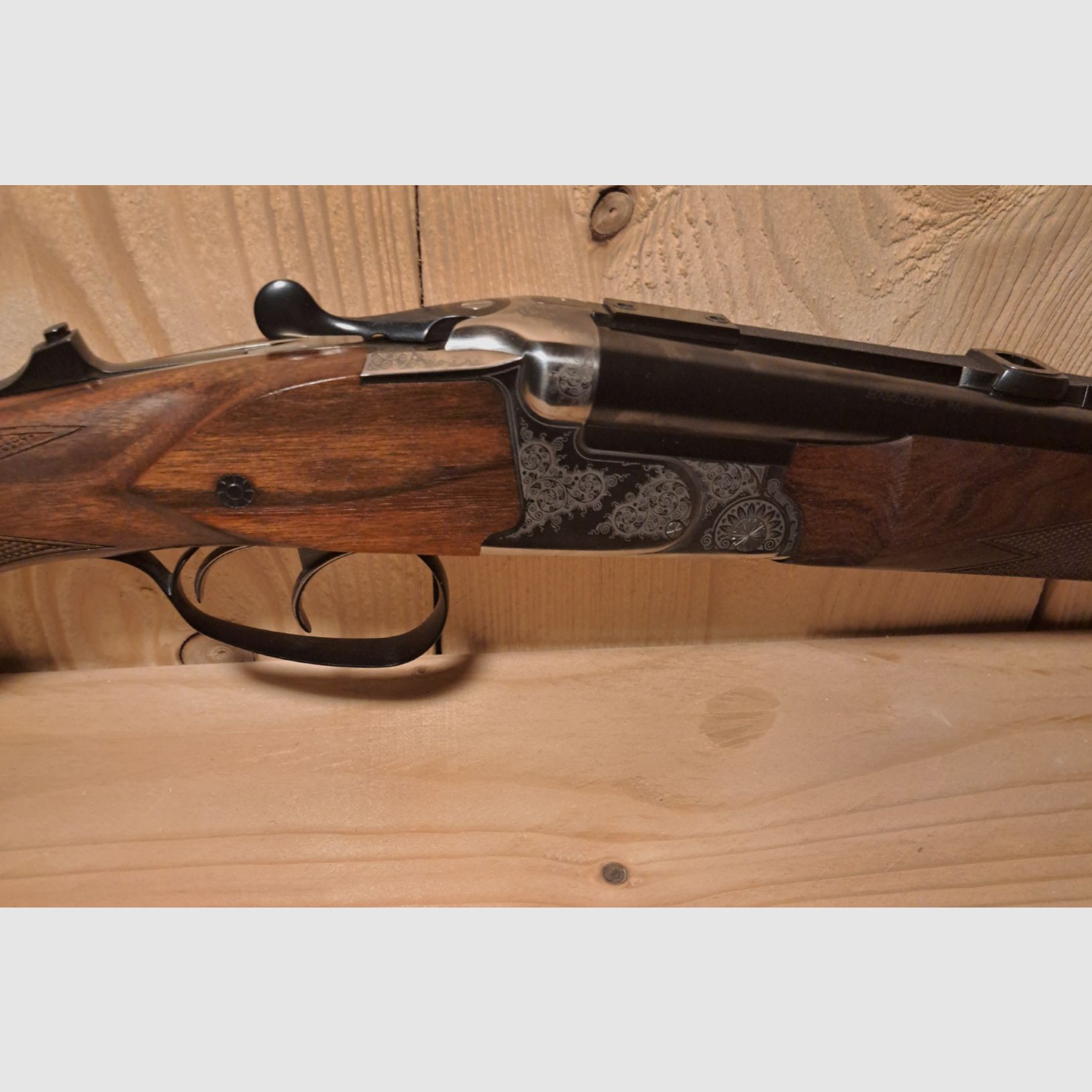 Doppelbüchsdrilling Merkel 96L 8x57IRS/8x57IRS und 20/76