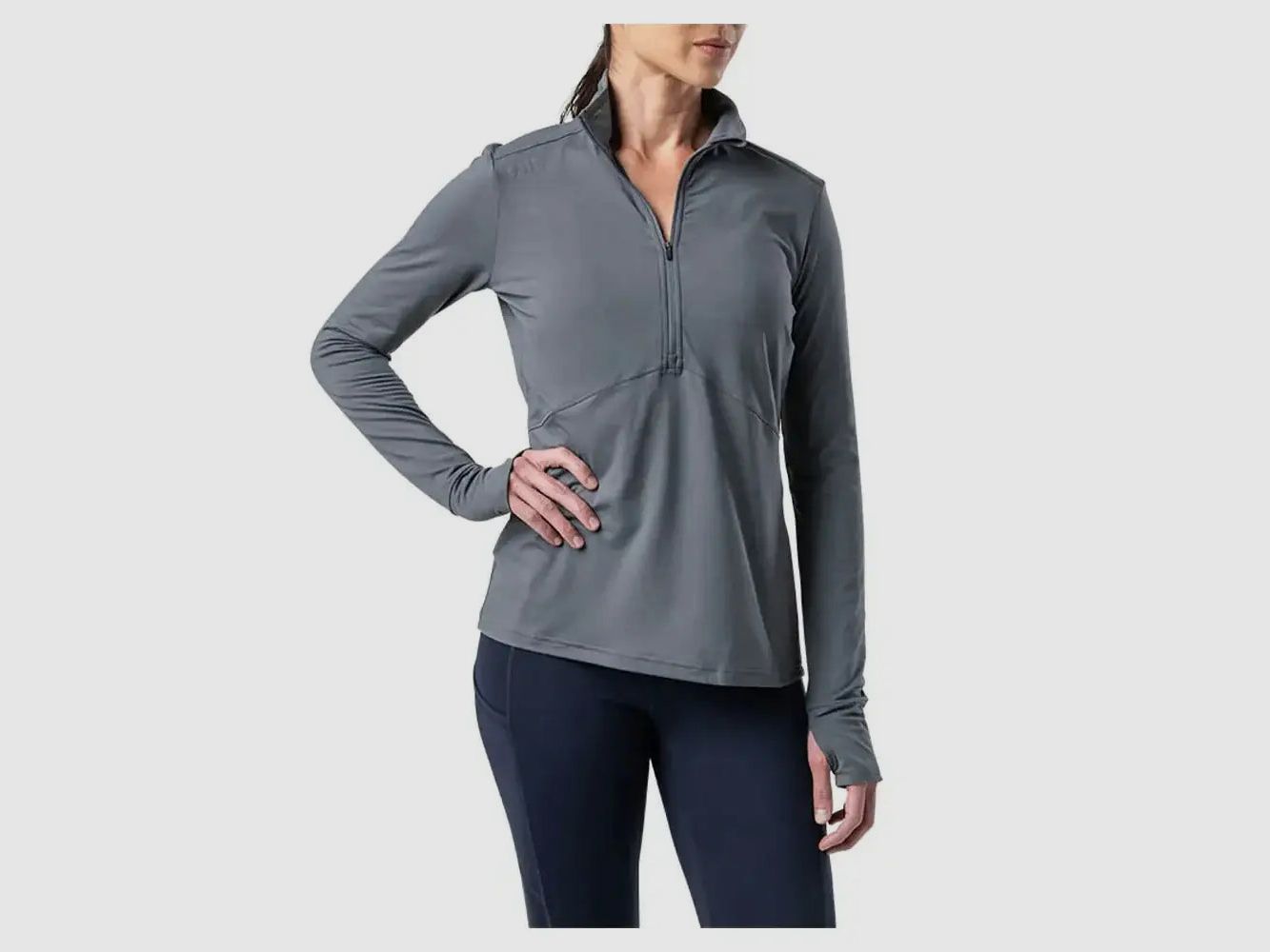 5.11 Tactical Pullover Catalyst 1/2 Zip Mujeres - Negro / XL
