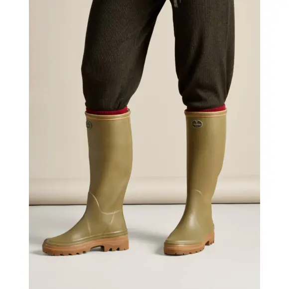 Giverny Damenstiefel Le Chameau mit Jersey-Futter Grün Vierzon, Bild 11 von 16
