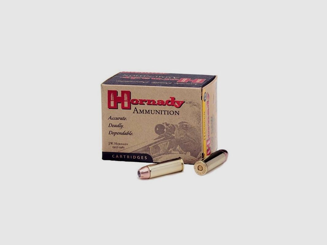 BOITE DE 20 CARTOUCHES HORNADY 460 SMITH & WESSON 200 GR FTX CAT B