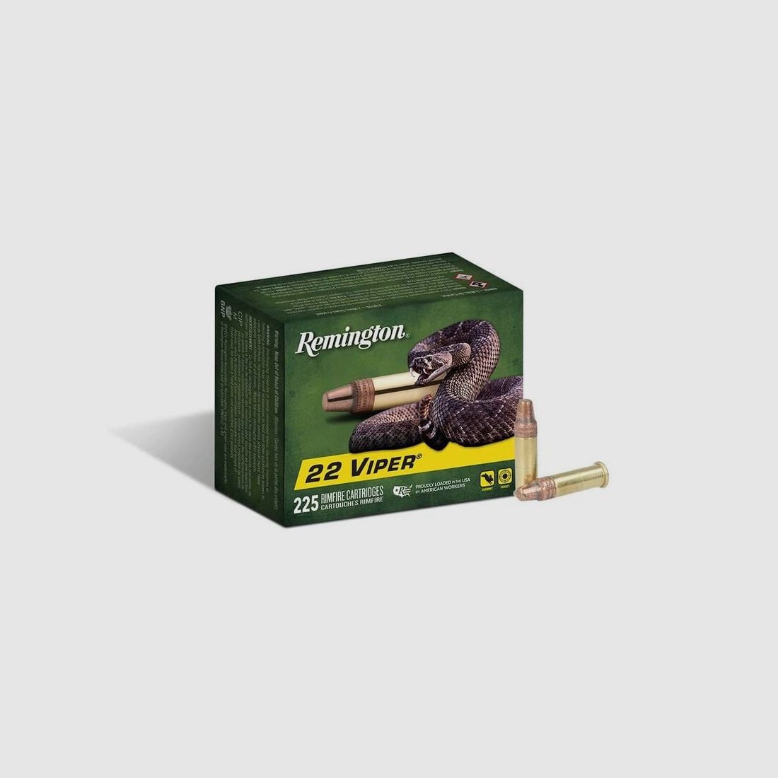 Remington Viper .22 LR 36GR PTCS 225 Patronen