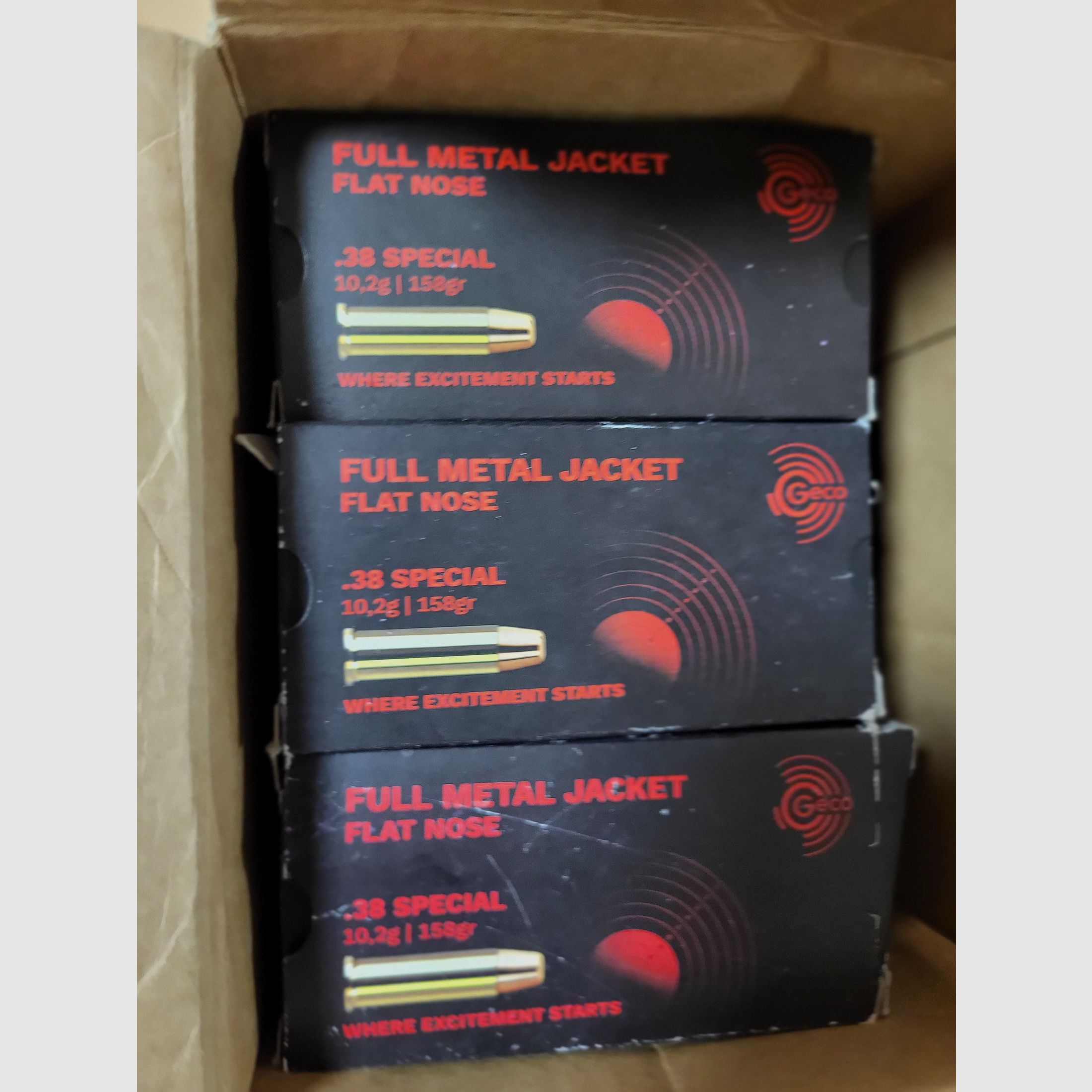 150 Hülsen 38 Special leer Hülsen für Wiederlader 