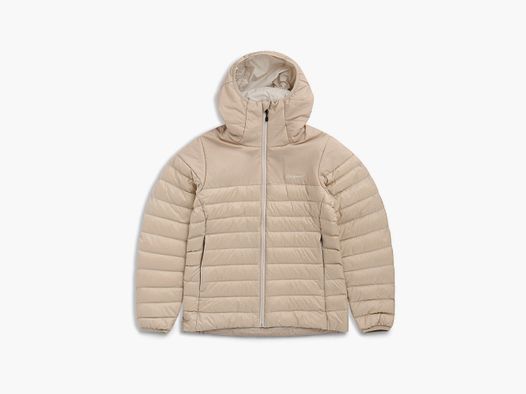 Bergans Lom Light Down Hood Jacke Damen Beige L