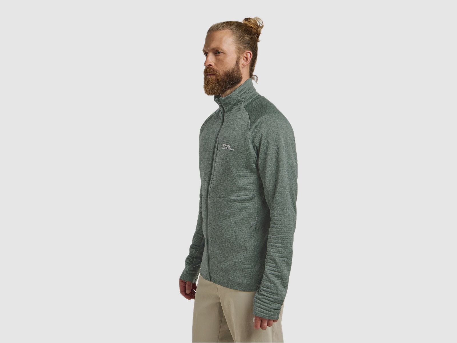 JACK WOLFSKIN Taiga Fz M Slate Green