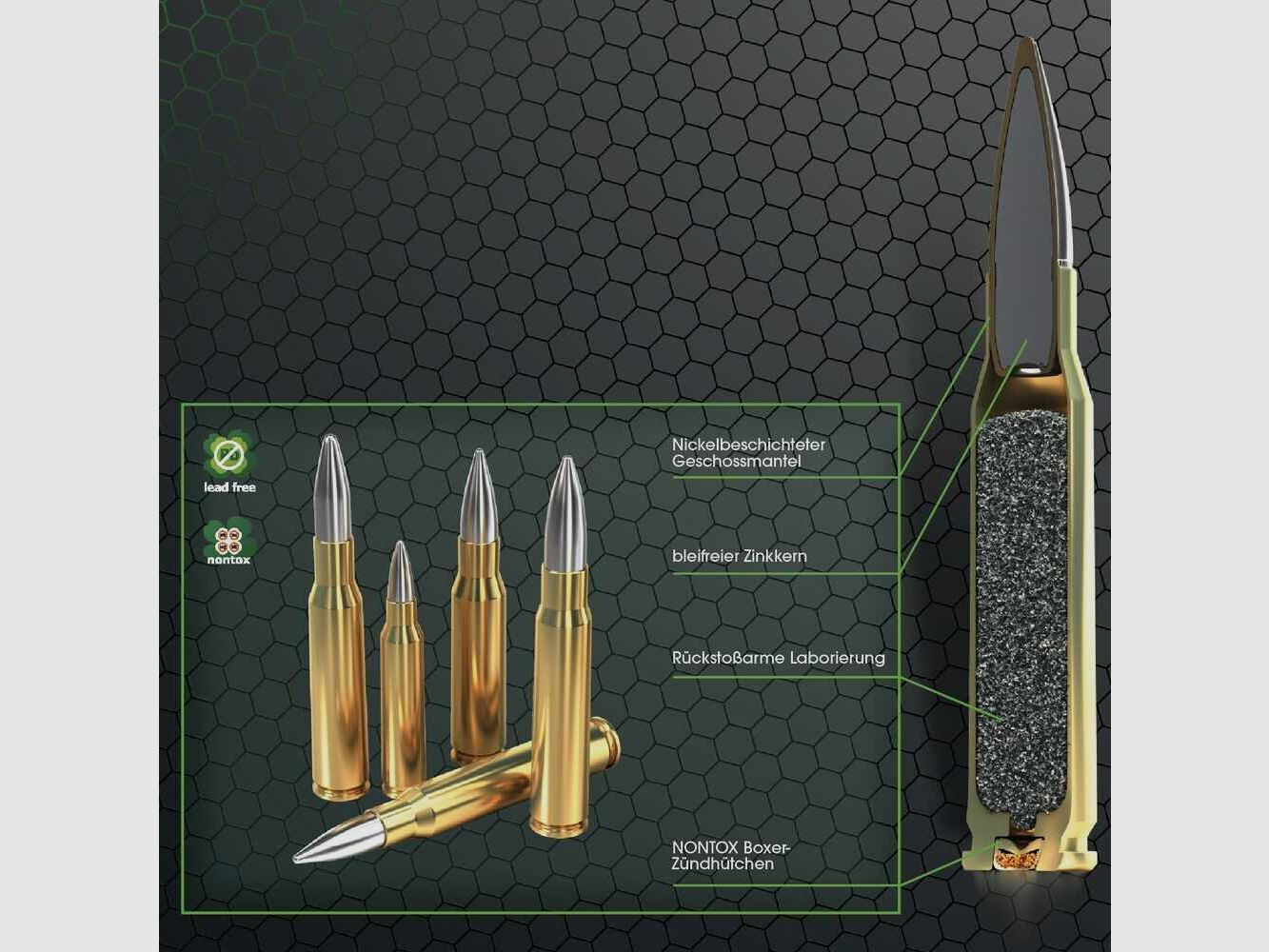 Sellier & Bellot FMJ Screen-Ammo Zink 124 grs - 50Stk