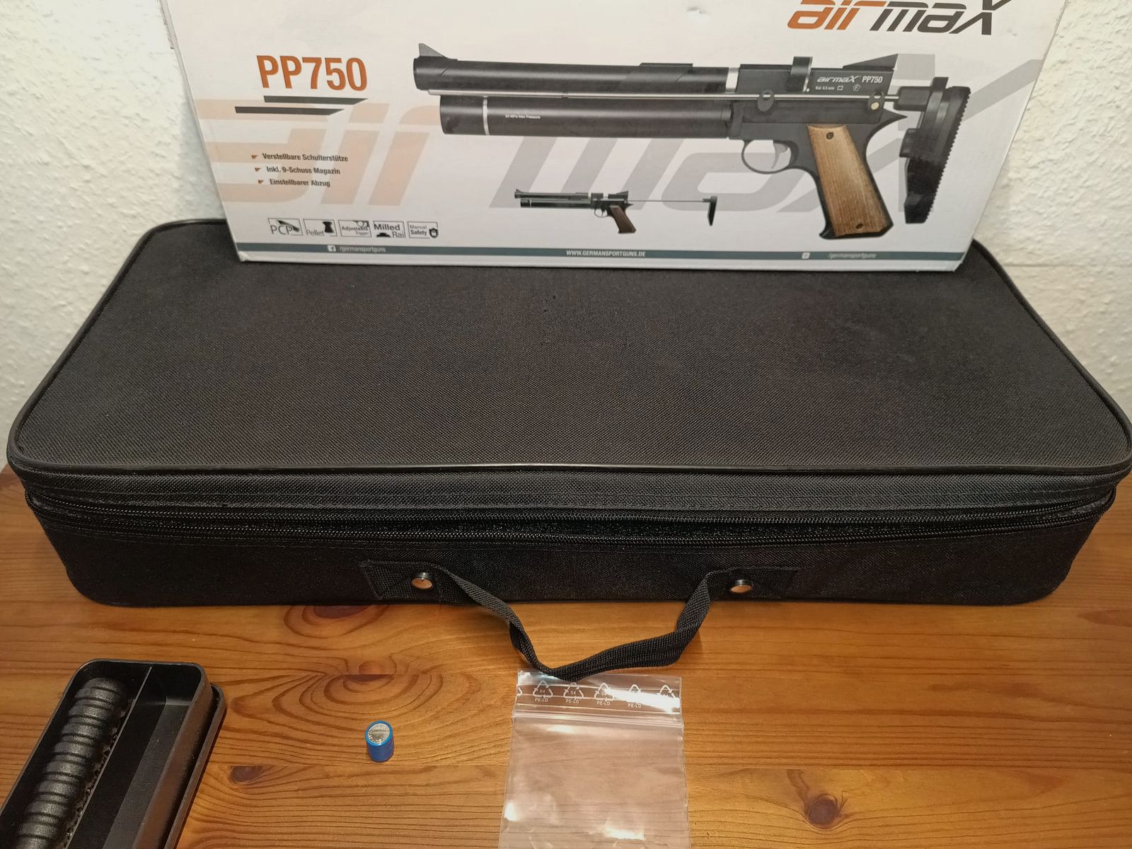 airmax  PP750 4,5mm - Druckluft Pressluft, PCP