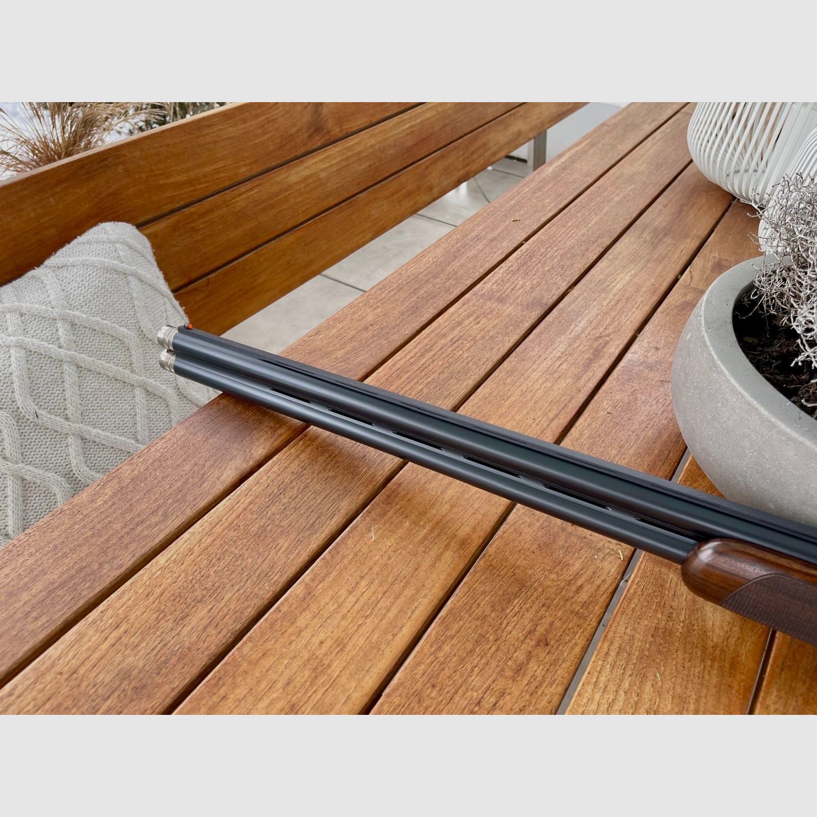 Beretta BDF 690 Competition Black Trap AS 12/70 LL:76cm Bockdoppelflinte Flinte