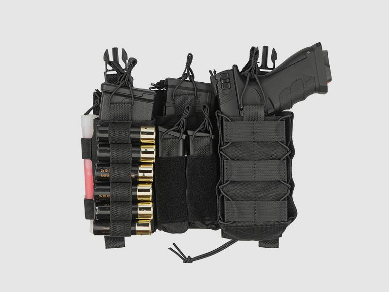 Buckle Up Multi-Mission Front-Panel - Black [8FIELDS]