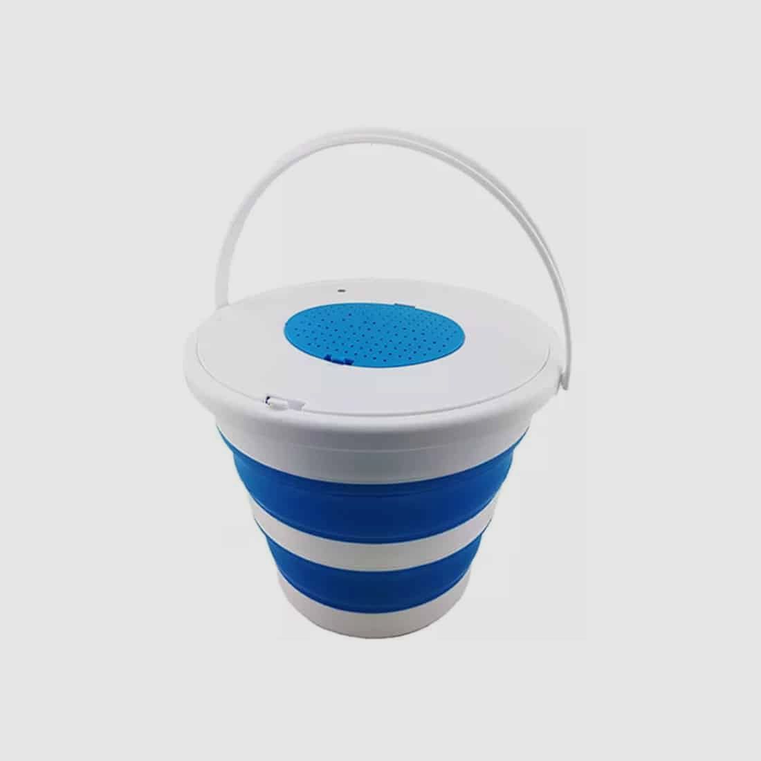 GelBlaster Munitionseimer für Soft-Gel Kugeln (zusammenklappbar) - BLAU