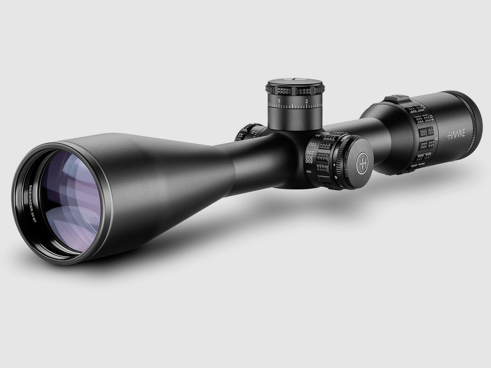 Hawke Sidewinder 30 WA 8–32x56 SF, calibre || mira telescópica