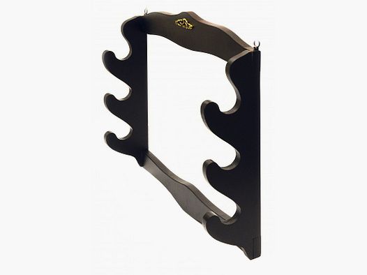 Wooden wall display for three swords